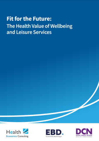 New report demonstrates the health value of wellbeing and leisure services