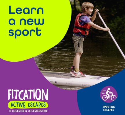 Learn a new sport, is just one of the FITCATION opportunities available