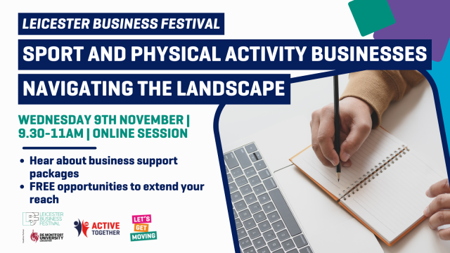 Join us as we host a session as part of the Leicester Business Festival to help organisations 'Navigate the Current Landscape'