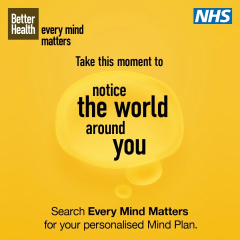 Every Mind Matters campaign urges people to be kind to their mind