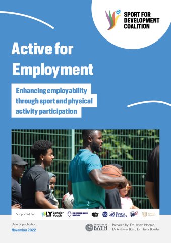 The Sport for Development Coalition release second report in their #OpenGoal series - 'Active for Employment'