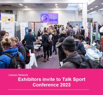 Sports-based organisations are being invited to exhibit at Loughborough University's Talk Sport Conference 2023
