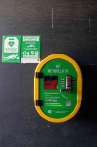 Defibrillator deliveries begin for all schools that need one