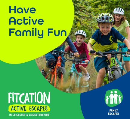 Spring is in the air – could you spring into action with one of the Fitcation opportunities in Leicester and Leicestershire?
