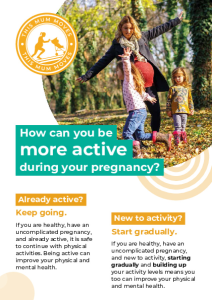 This Mum Moves Pregnancy Leaflet