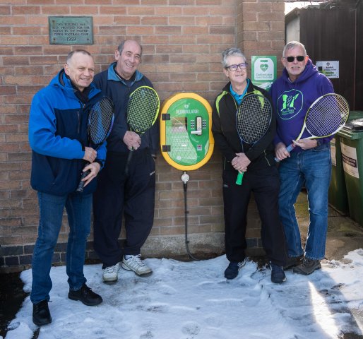 Leicestershire tennis club are on the ball to create a heart-safe community for all with help from JHMT