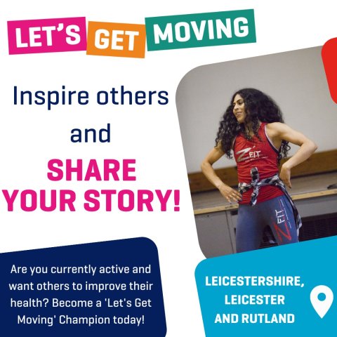 Call for ‘Let’s Get Moving Champions’ who can inspire others to get active