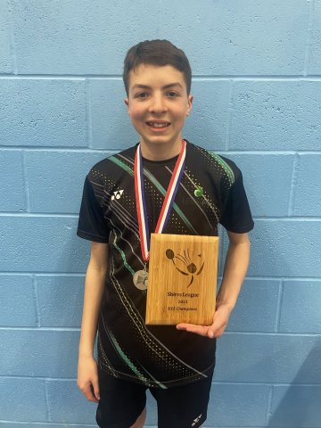 Leicestershire victorious in the U15s Shires League Badminton Finals!