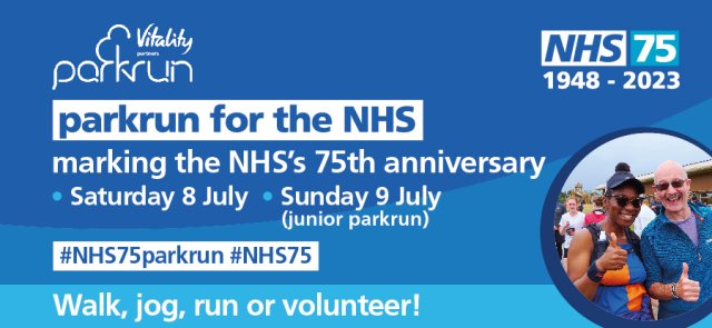 ‘parkrun for the NHS’ – celebrating the NHS’s 75th anniversary