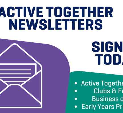 Active Together's Partner Newsletters: The latest partner info, funding and opportunities