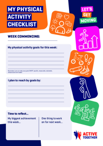 My Wellbeing Checklist