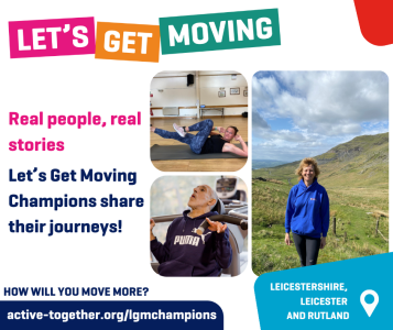 Empowering change – new Let’s Get Moving Champions coming soon!