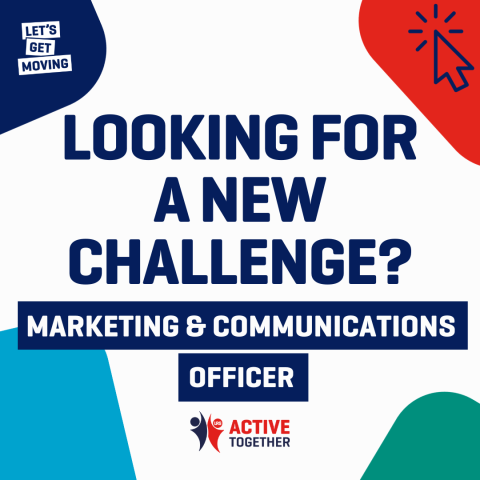 Work for us! - Marketing & Communications Officer