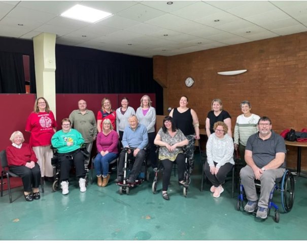 The Leicestershire MS support group getting active together