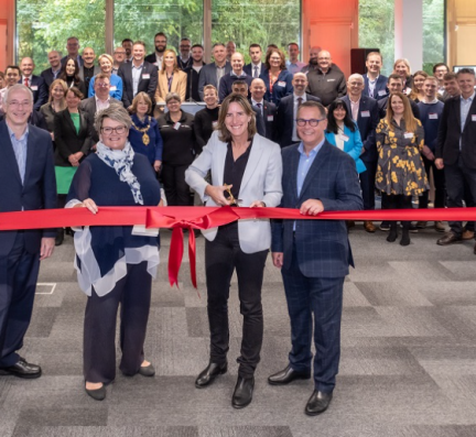 Dame Katherine Grainger officially opens £9m sustainable SportPark expansion on Loughborough University Science and Enterprise Park