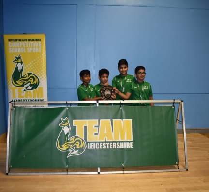 Team Leicestershire: Primary Table Tennis Finals
