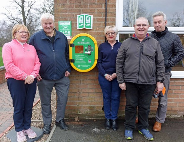 Leicestershire golf club swings into action to create a heart-safe environment