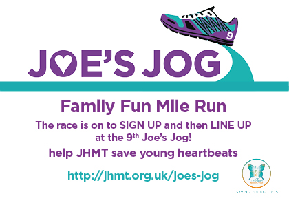 On your marks! Entries now open for Joe's Jog 2024