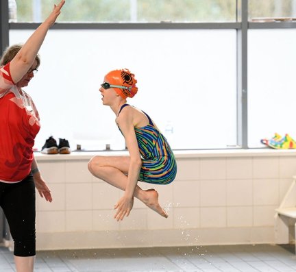 New course will give coaches confidence to help swimmers with sight loss