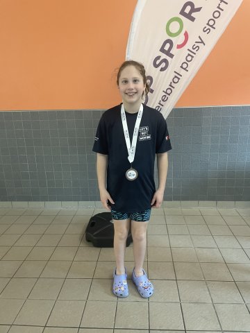 A Busy Weekend of Swimming for Evie!