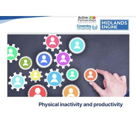 Physical inactivity and productivity – new study shares that it is plausible that physical inactivity can reduce productivity