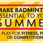 Make Badminton Essential To Your Summer