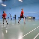 Junior Badminton Doubles Tournament Icon
