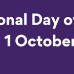 International older peoples day- 1st October