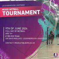 Loughborough Lightning Mixed Netball Tournament
