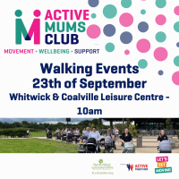 Whitwick and Coalville Active Mums Club Walk